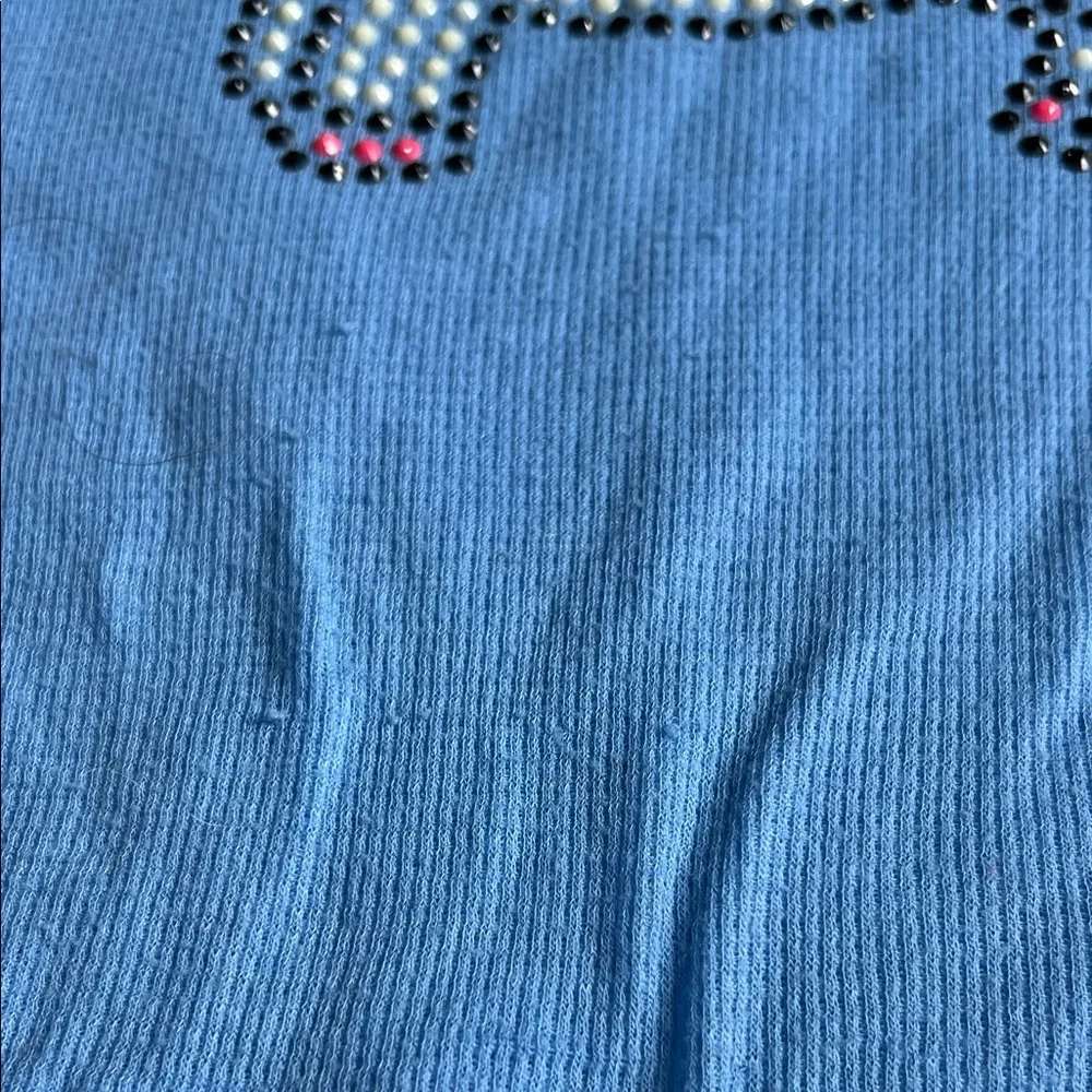 Blue sparkle Unicorn Kids Long Sleeve Shirt 6x sparkle by Stoopher